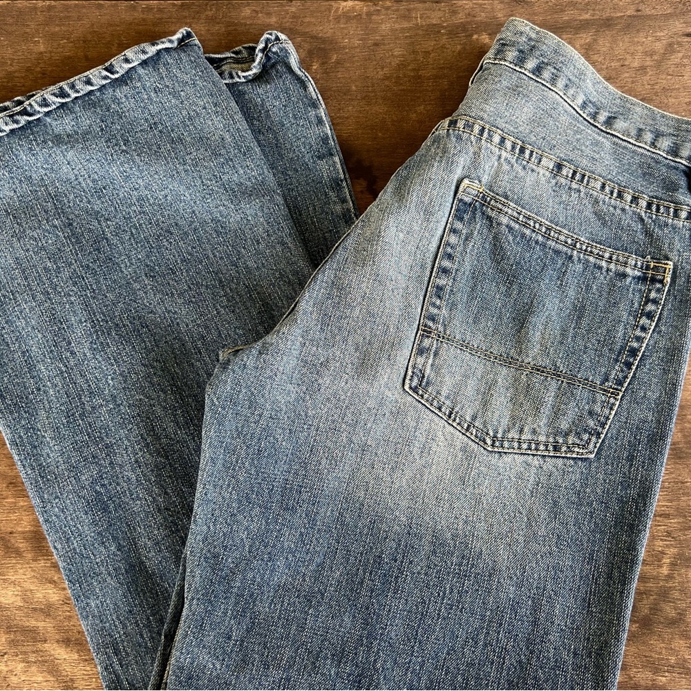 Iron Brand Jeans Low Rise Relaxed Boot 100% Cotton 31x29 measured